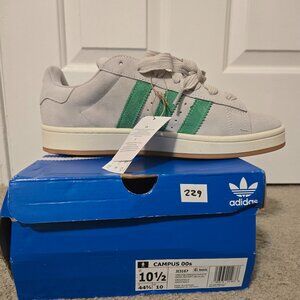Adidas_Campus 00s_Green/Gray/White_Size 10.5M_NWT
